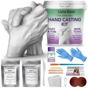 Luna Bean Hand Casting Kit – The Original Hand Mold Kit for Couples NEW